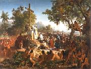 Victor Meirelles The first Mass in Brazil oil painting reproduction